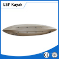 LLDPE cheap fishing kayaks boat with pedal and rudder system